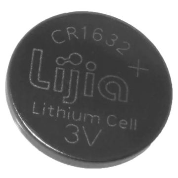   Lijia CR1632 3V gombelem (átmérő: 16mm, vastagság: 3.2mm)