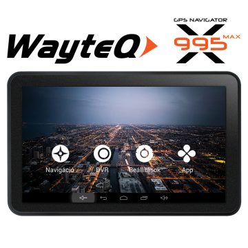 Wayteq X995 MAX 7" GPS navigáció (Android, 8GB)