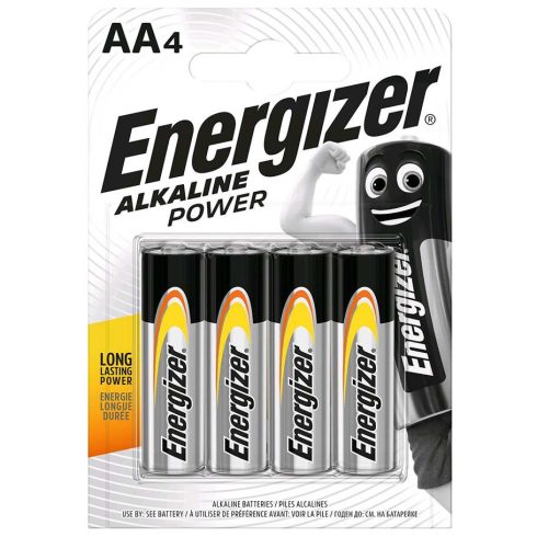 Energizer Alkaline Power AA elem (4db-os bliszter)