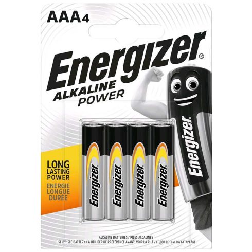 Energizer Alkaline Power AAA elem (4db-os bliszter)