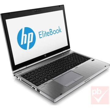   HP EliteBook 8570P 15.6" felújított prémium használt laptop (Core i5, 4GB RAM, 128GB SSD, DVD-RW) A-