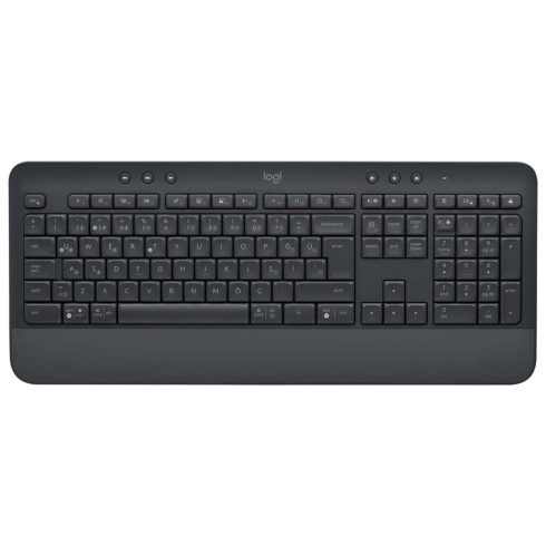 Logitech Signature K650 vezeték nélküli billentyűzet (grafitszürke, HUN)