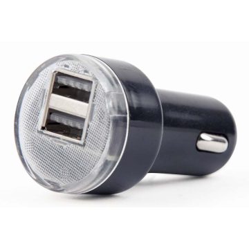 Energenie autós USB töltő 2db aljzattal