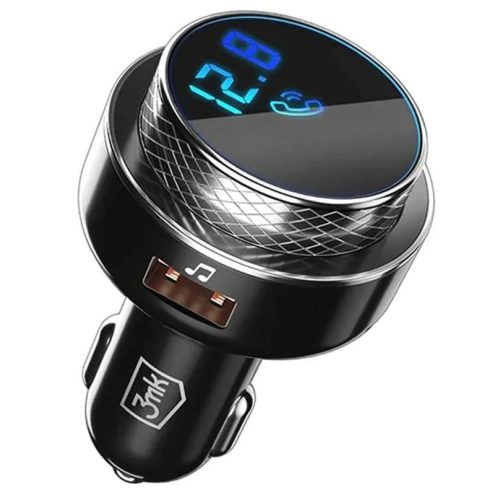 3mk Hyper Car FM Transmitter 30W-os töltővel