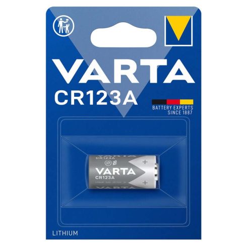 Varta CR123A 3V fotó elem (CR123, 6205)