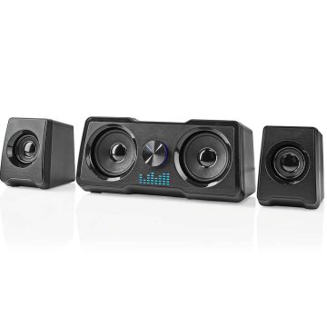 Nedis Compact 2.2 Gaming Speakers fekete hangfalszett